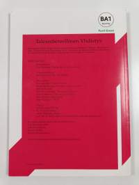 Kansantaloudellinen aikakausikirja 1-4/2016