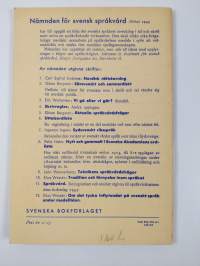 Om språket i den svenska bibelöversättningen av 1917