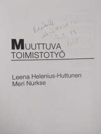 Muuttuva toimistotyö (signeerattu)