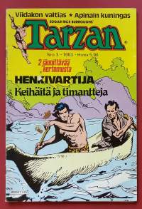 Tarzan 3/1983 - Henkivartija Keihäitä ja timantteja.   (Sarjakuvat)
