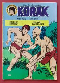 Korak 9/1978 - Hullu norsu  Elävät kuolleet.   (Sarjakuvat)