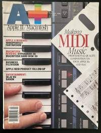 A+ - Apple II / Macintosh 2/1986 - Sisältää mm. Making Midi Music, Apple II Reviews ja Macintosh Reviews