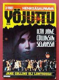 Yöjuttu 3/1987 - Ilta Jane Collinsin seurassa.  (Kioskikirjallisuus, lehdet)