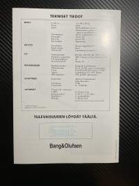 Bang &amp; Olufsen TV - myyntiesite
