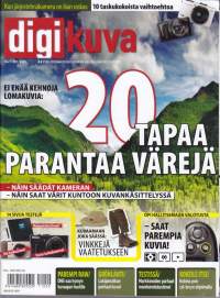 Digikuva N:o 9/2011. 20 tapaa parantaa värejä. Katso muu sisältö kuvista.