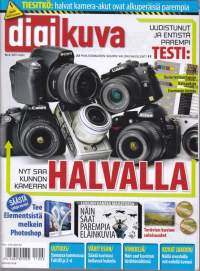Digikuva N:o 8/2011. Mustavalkotulostaminen. Katso muu sisältö kuvista.