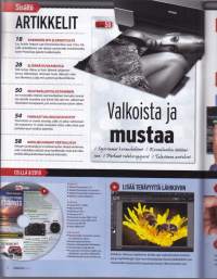 Digikuva N:o 8/2011. Mustavalkotulostaminen. Katso muu sisältö kuvista.