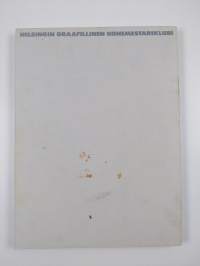 Helsingin graafillinen konemestariklubi ry 1890-1980 = Grafiska maskinmästarklubben i Helsingfors rf 1890-1980 (signeerattu)