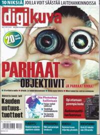 Digikuva N:o 7/2011. Parhaat objektiivit, Photoshop hallintaan. Katso muu sisältö kuvista.