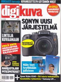 Digikuva N:o 11/2006. Sonyn uusi järjestelmä testissä. Katso muu sisältö kuvista.