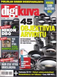 Digikuva N:o 9/2006. 45 objektiivia arvioitu. Katso muu sisältö kuvista.