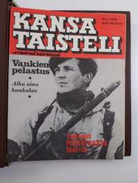Kansa taisteli - Miehet kertovat 1979 kansiossa (1-12, puuttuu numero 10)