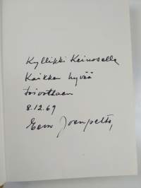 Halusit tai et (signeerattu, tekijän omiste)