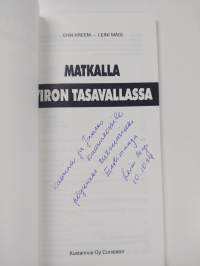 Matkalla Viron tasavallassa (signeerattu, tekijän omiste)