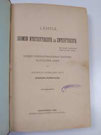 Lehtiä Suomen nykyisyydestä ja entisyydestä : historiallis-polemillinen esitys syrjästä katsojalta