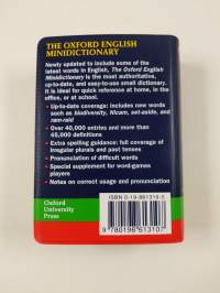 The Oxford English minidictionary
