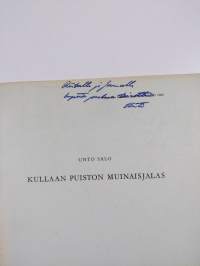 Kullaan puiston muinaisjalas (signeerattu, tekijän omiste)