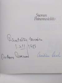 Raskasta rautaa : Suomen painonnostoliitto 50 vuotta, 1934-1984 (signeerattu, tekijän omiste)