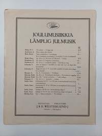Joulukellot : laulu pianon säestyksellä = Julklockarna
