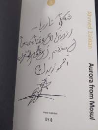 Aurora from Mosul - Arūrā Min Al-Mauṣil (signeerattu, tekijän omiste, numeroitu)
