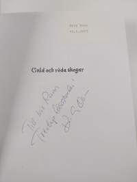 Guld och röda skogar (signeerattu, tekijän omiste)