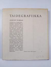 Taidegrafiikka : tekniikka ja tekijöitä