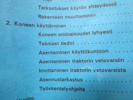 Esko 225 lumilinko - Asennus-, käyttö- ja huolto-ohjeet - Varaosaluettelo