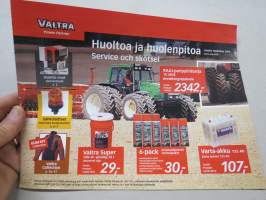 Valtra huoltoa ja huolenpitoa traktoreihin -myyntiesite