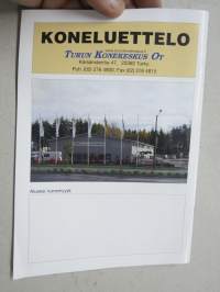 Turun Konekeskus Koneluettelo