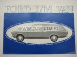 Ford 17M Van -myyntiesite