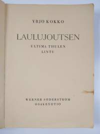 Laulujoutsen : Ultima Thulen lintu