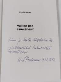 Valitse itse esimiehesi (signeerattu, tekijän omiste)