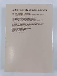 Vanhan Ruoveden historia 3:8 1 : Mäntän historia 1860-1947