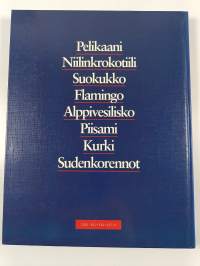 Järvet ja kosteikot : pelikaani, niilinkrokotiili, suokukko, flamingo, alppivesilisko, piisami, kurki, sudenkorennot