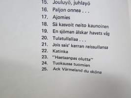Soita vaivatta urkuja  - 25 suosittua ikivihreää kappaletta