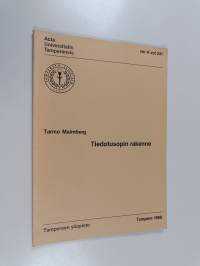 Tiedotusopin rakenne (signeerattu, tekijän omiste)