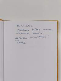 Palvelua, kiitos : asiakaspalvelun saloja (signeerattu, tekijän omiste)