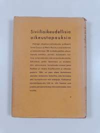 Siviilioikeudellisia oikeustapauksia