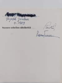 Suomen urheilun tähtihetkiä (signeerattu, tekijän omiste)