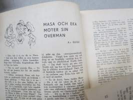 Korsu lektyr 1944 nr 4 (Korsu-lukemisto ruotsinkielisenä versiona), runsas kuvitus, mm. P. Viherluoto, Henrik Tikkanen ym.