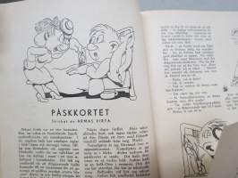 Korsu lektyr 1944 nr 4 (Korsu-lukemisto ruotsinkielisenä versiona), runsas kuvitus, mm. P. Viherluoto, Henrik Tikkanen ym.