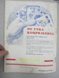 Korsu lektyr 1944 nr 4 (Korsu-lukemisto ruotsinkielisenä versiona), runsas kuvitus, mm. P. Viherluoto, Henrik Tikkanen ym.