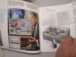 Telefunken Magnetphon Report 1968-69 -ääninauhalaitteiden - nauhurien tuoteluettelo / myyntiesite