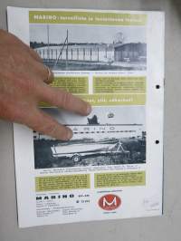 Marino boats 1969 Marino Junior 13, Sport 14, Mustang V-15, Super Hard Top V-18, Daycruiser V-21 -myyntiesite