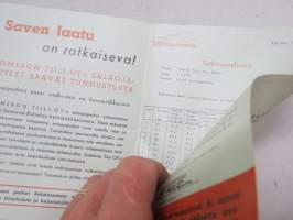 Someron Tiili Oy  - Tietoja salaojaputkista sekä hinnasto