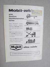 Diesel-lehti 1963 nr 3, runsas mainoskuvitus työkoneista ja moottoreista
