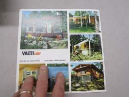 Tikkurila Valtti Color -värikartta / färgkarta
