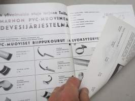 Kymarno PVC-muoviset riippukourut ja syöksytorvet -myyntiesite