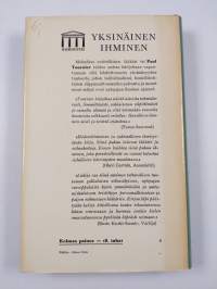 Yksinäinen ihminen