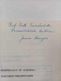On the Morphology of Auroral-zone Electron Precipitation (signeerattu, tekijän omiste)